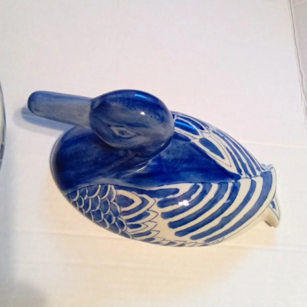 Large 2 Piece  Duck Canister - Picture 5 of 9